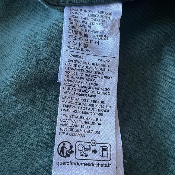 Vintage Levi's 90s  Y2K Men's  Corduroy Shirt - Picture 8 of 11